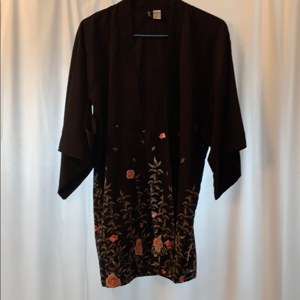 Floral Silk Slip On Top
